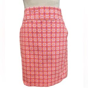 Talbots Floral A Line Skirt Size 8 EUC.